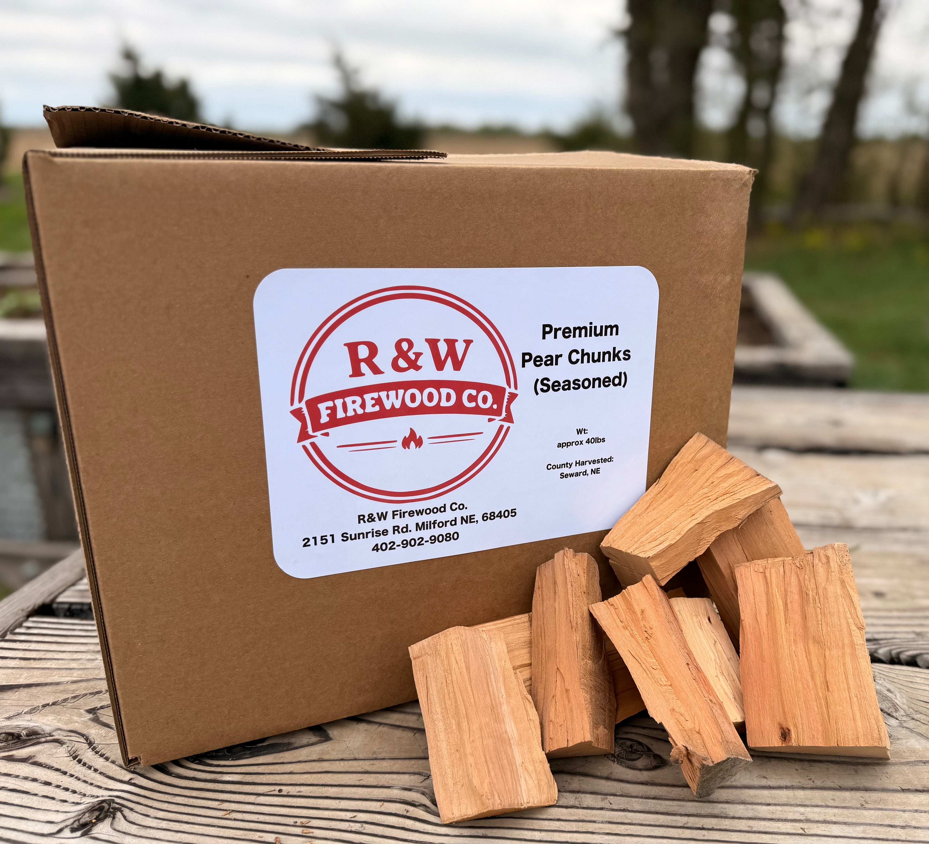 Premium Pear Smoker Chunks